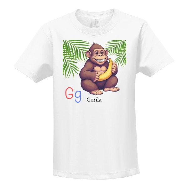 ABECEDA G GORILA