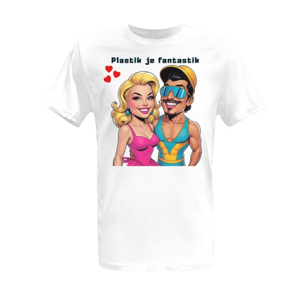 Unisex Bio Crafter: Plastik je fantastik - Organická bavlna
